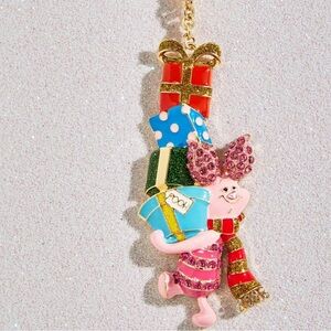 Disney x Baublebar Piglet Holiday 2D Bag Charm